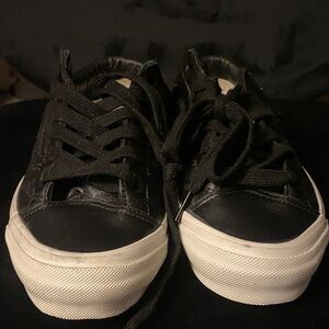 Vans Black and White Sneakers